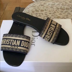 Christian Dior slides